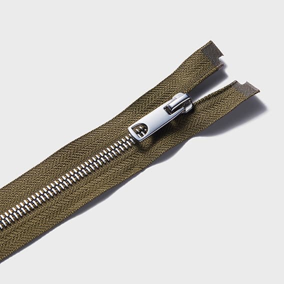 Metal O-Teeth Zipper