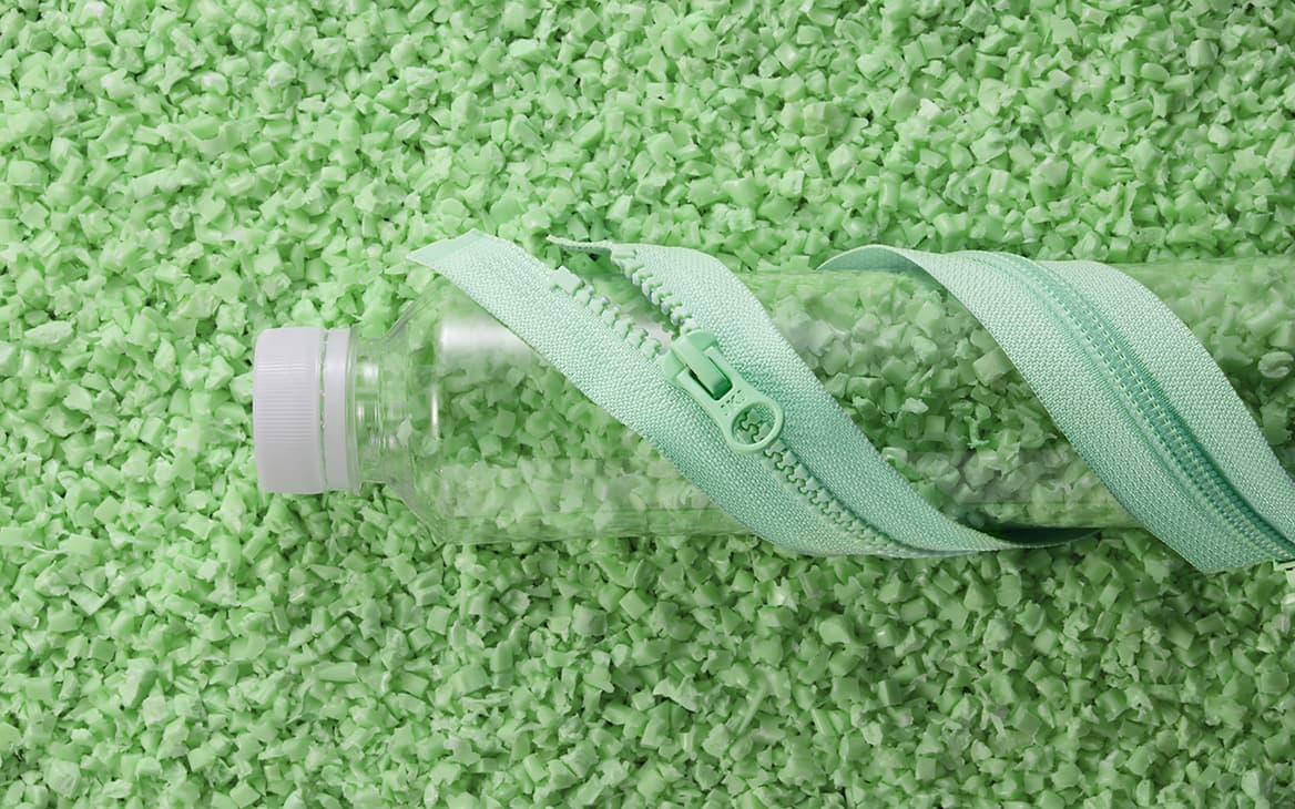 Recycled PET Tape Zipper